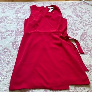 Loft NWT Red Wrap dress
